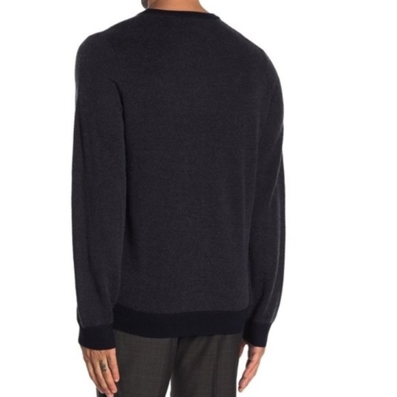 Toscano Crew Neck Long Sleeve Sweater - Picture 2 of 6